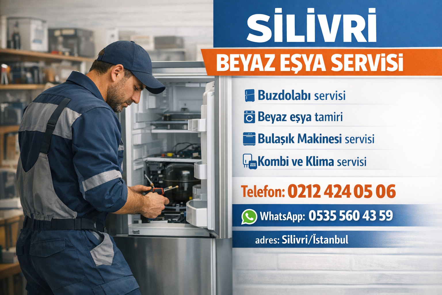 Silivri Beyaz Eşya Servisi